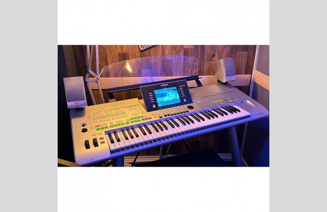 Used Yamaha Tyros 3 Keyboard With MS03 Speakers (SN:EAPY01292) - Image 4